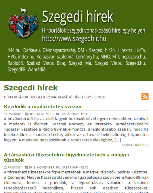 Szegedi hírek